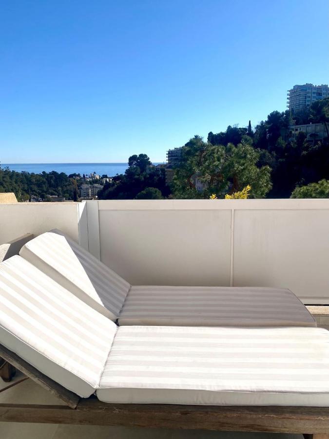 Appartement Luxe - 3 Pieces Avec Vue Mer, Piscine Et Tennis Nice Ngoại thất bức ảnh