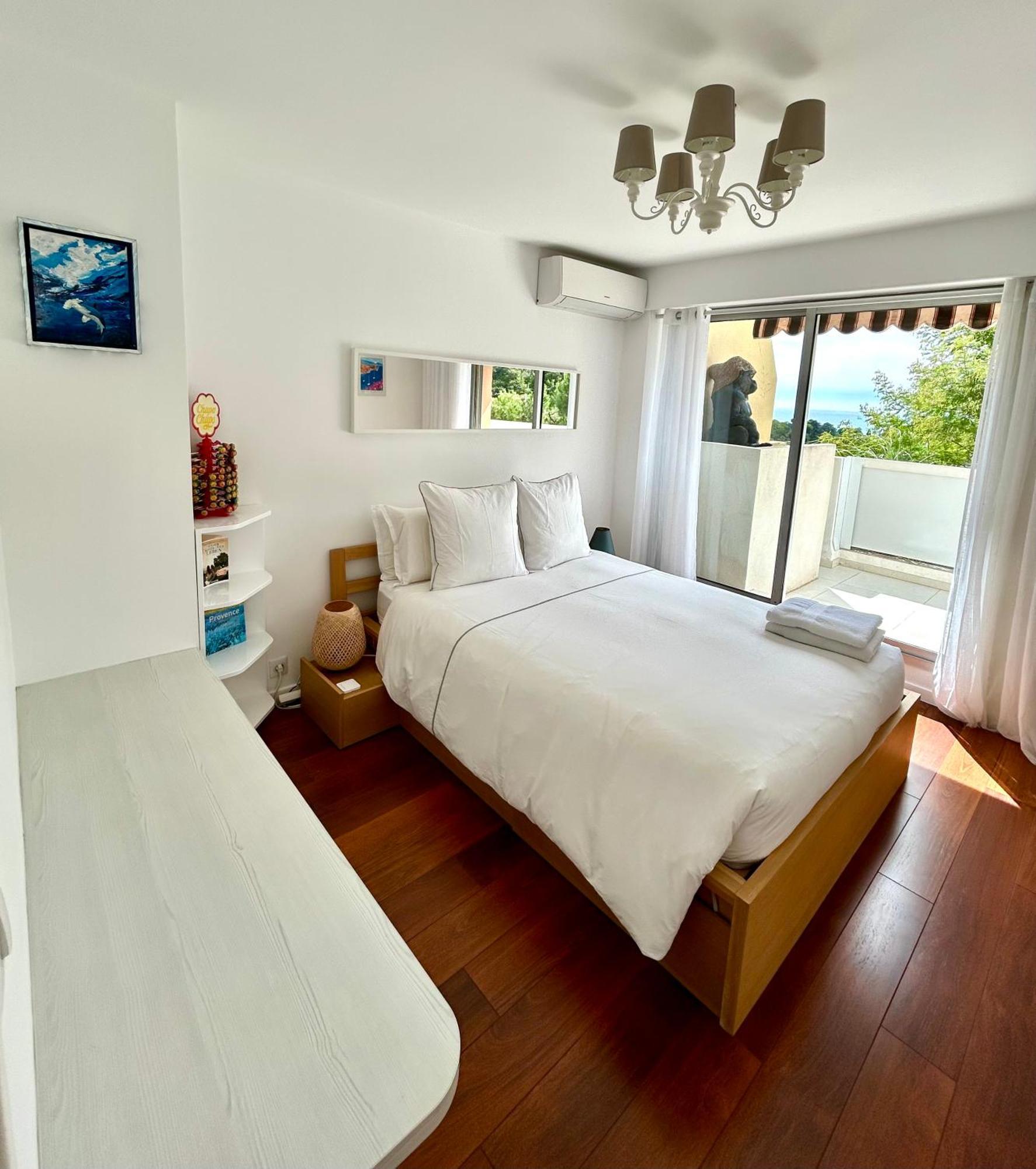 Appartement Luxe - 3 Pieces Avec Vue Mer, Piscine Et Tennis Nice Ngoại thất bức ảnh